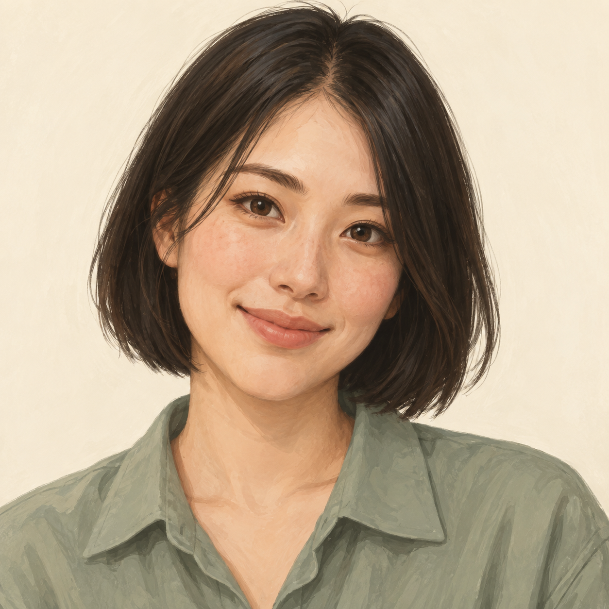 AI-generated illustration for Aiko’s profile